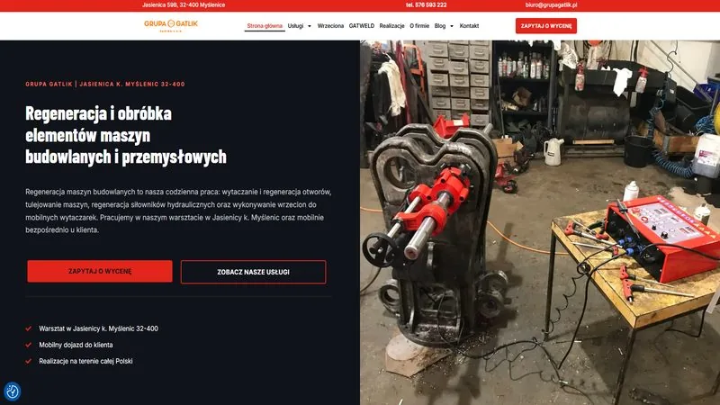 Grupa Gatlik - strona internetowa