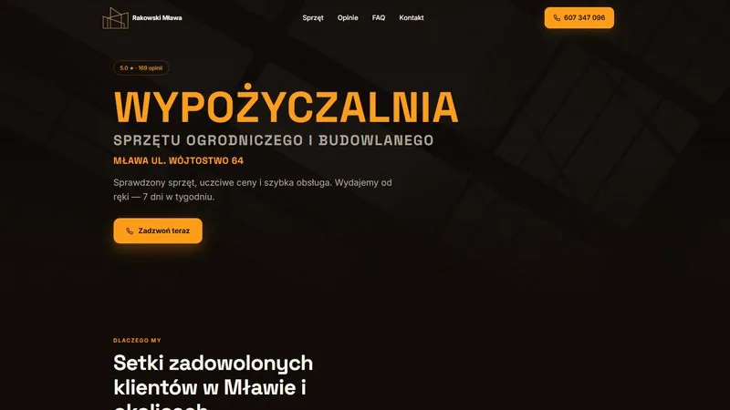 Rakowski Mlawa - strona internetowa